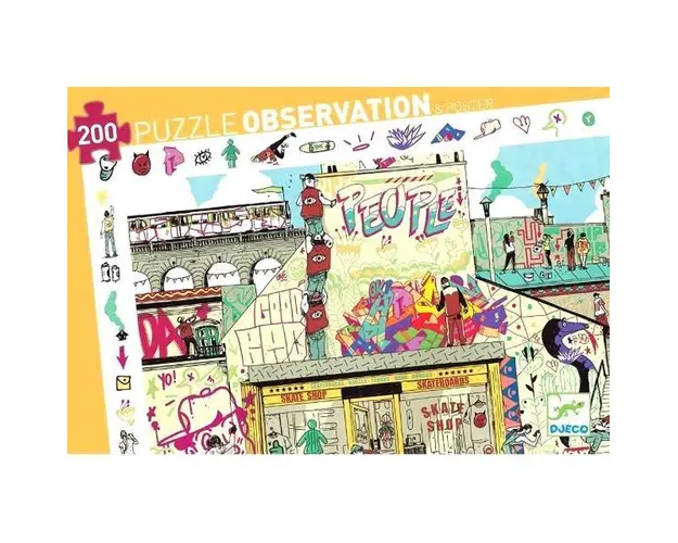 Puzzle observatie, Street art