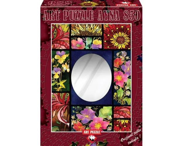 Puzzle oglinda Patchwork, 850 piese