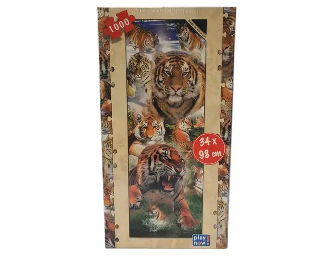 Puzzle panoramic 1000 piese, Tigru
