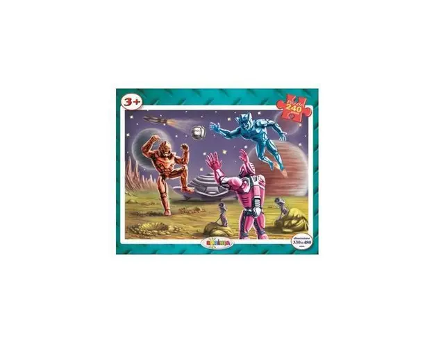 Puzzle - Roboti spatiali