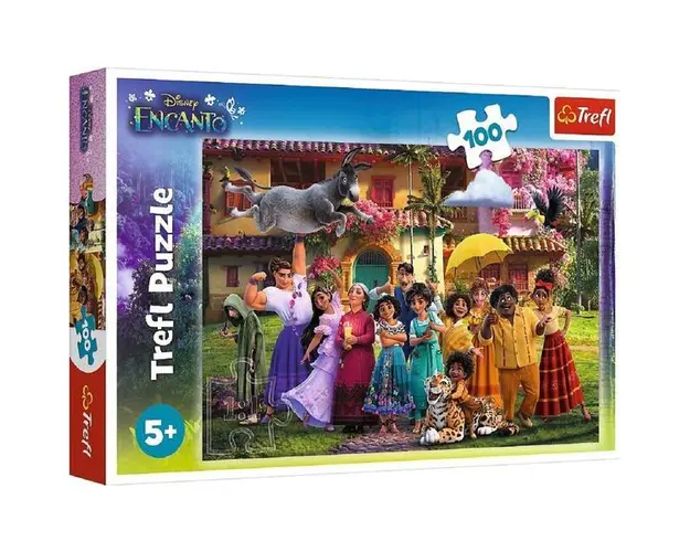 Puzzle Trefl 100 Disney Encanton Magia din Encanto