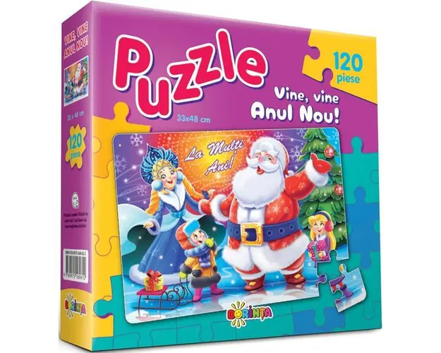 Puzzle - Vine, vine anul nou! 120 piese