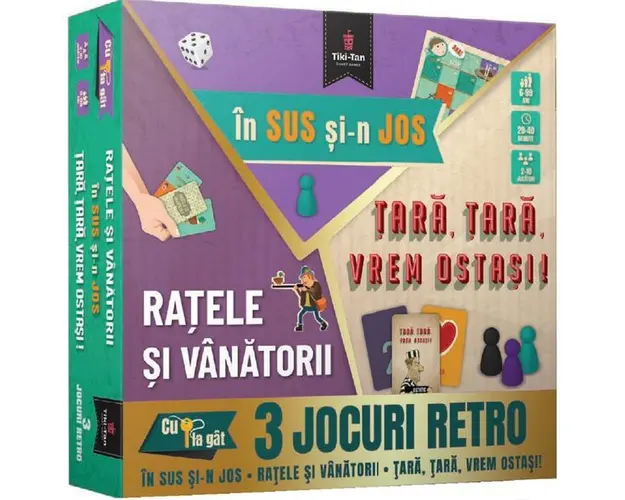 Ratele si vanatorii / in sus si-n jos / tara, tara, vrem ostasi! 6 ani+