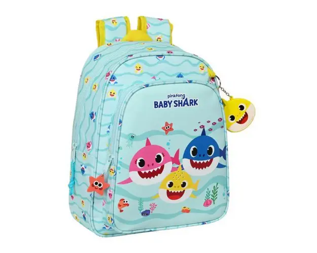 Rucsac clasa zero 33 cm Baby Shark cu sunet
