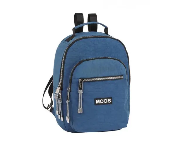 Rucsac dama Moos Casual 33 cm albastru