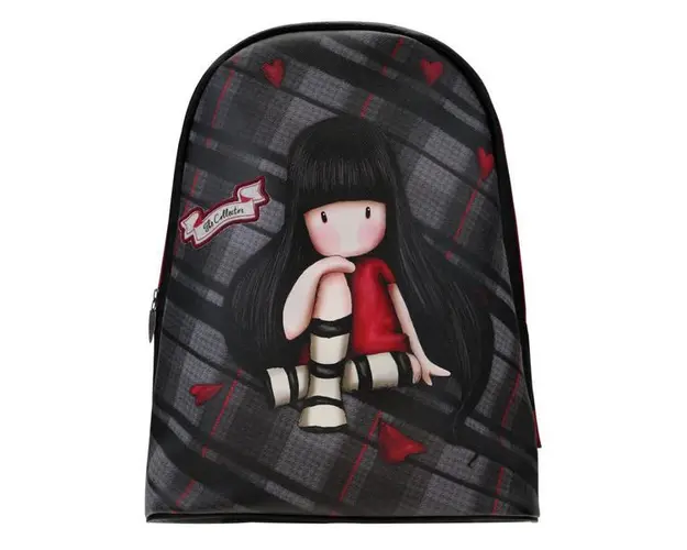Rucsac Gorjuss Tartan - The Collector, 9 x 30 x 33 cm