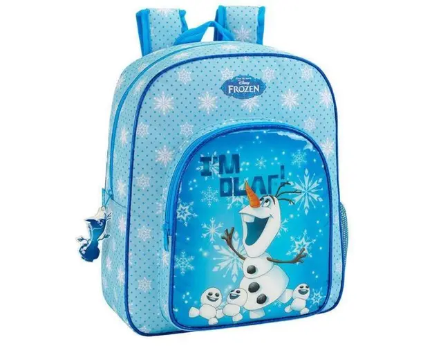 Rucsac junior cu penar OLAF bleu 38x32x12 cm
