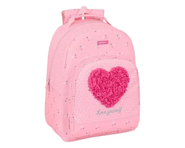Rucsac roz 42 cm Love Yourself