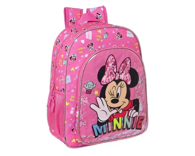 Rucsac scoala 38 cm Minnie Mouse