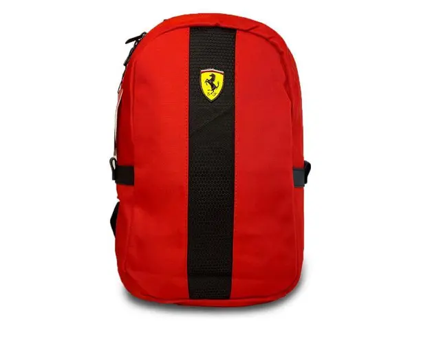 Rucsac sport Ferrari rosu
