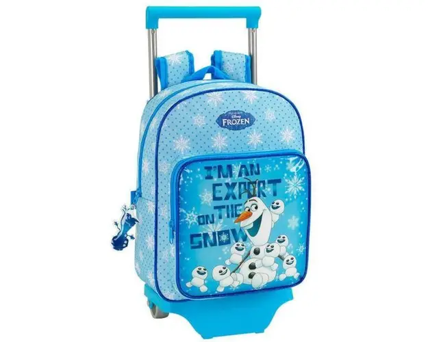 Rucsac-trolley junior OLAF bleu 34x26x11 cm