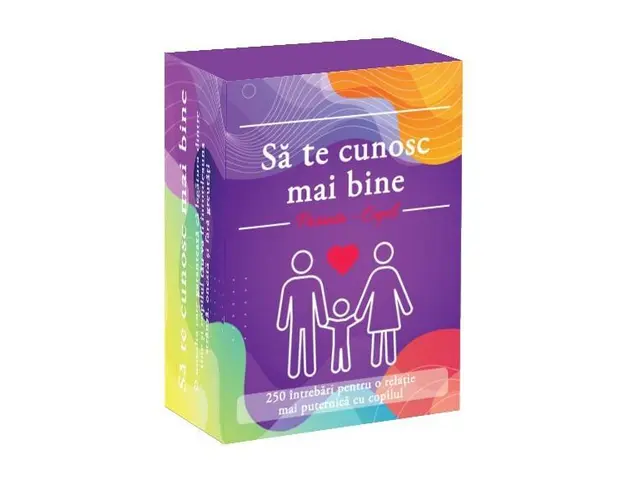 Sa te cunosc mai bine - 250 de intrebari si initiatori pentru o conversatie captivanta pentru parinti si copii in limba romana