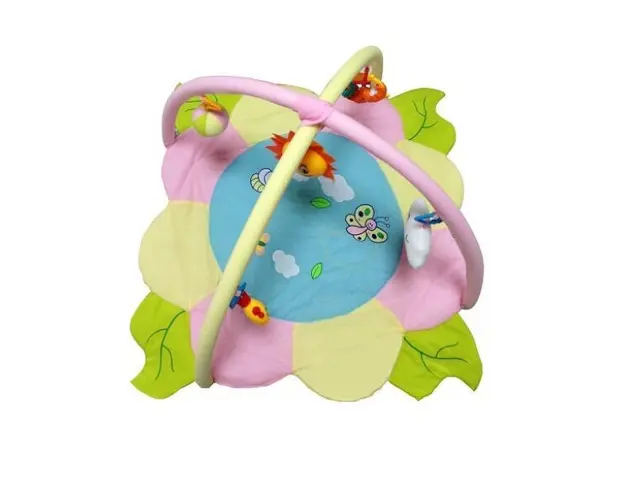 Salteluta interactiva cu activitati pentru copii Flower