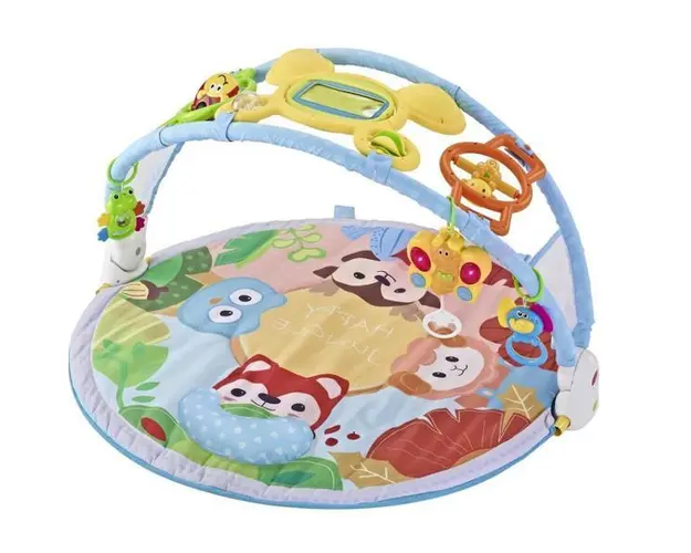 Salteluta de joaca cu suport pentru telefon Forest Friends Explore &amp; More