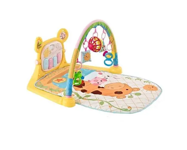 Salteluta de joaca cu suport pentru telefon Enjoy Baby Girl-1606B