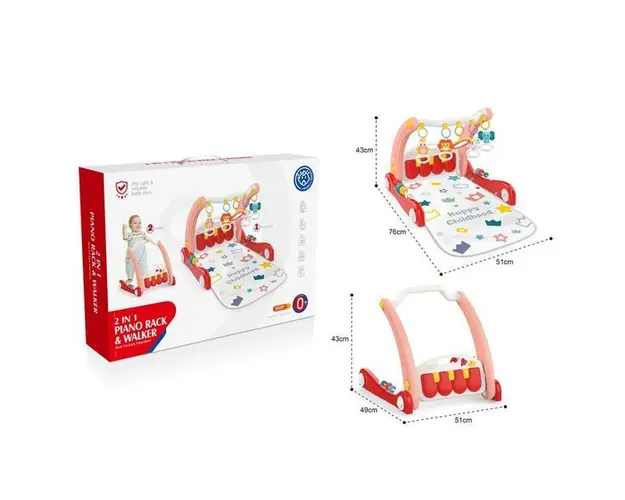 Salteluta de joaca si antemergator Ocie - 2 in 1