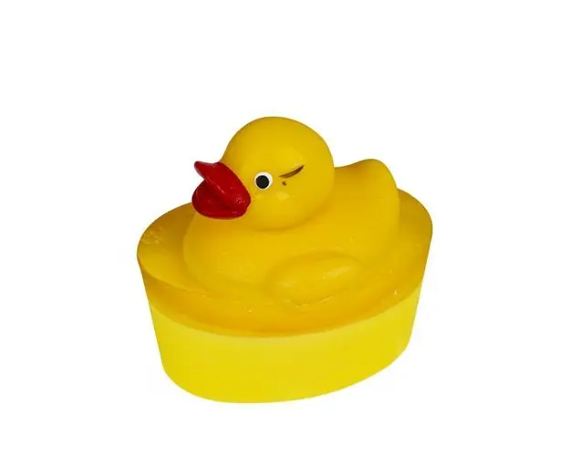 Sapun galben cu jucarie ratusca, Organique, 80 g