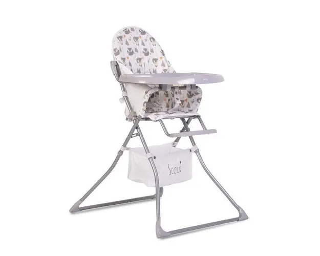 Scaun de masa copii MONI Scaut Grey