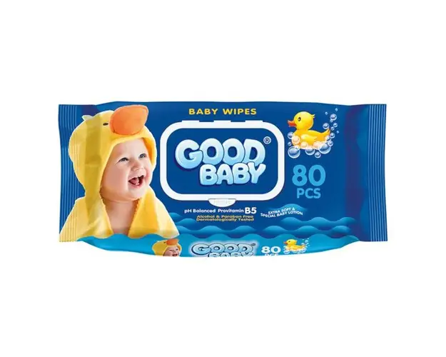 Servetele Umede cu Capac - Good Baby Wipes, Paksel, 80 buc