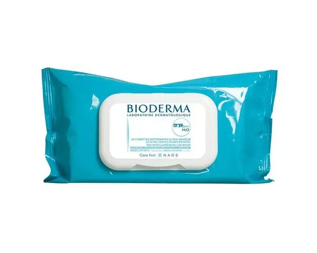 Servetele umede de curatare pentru copii ABCDerm, Bioderma, 60 buc