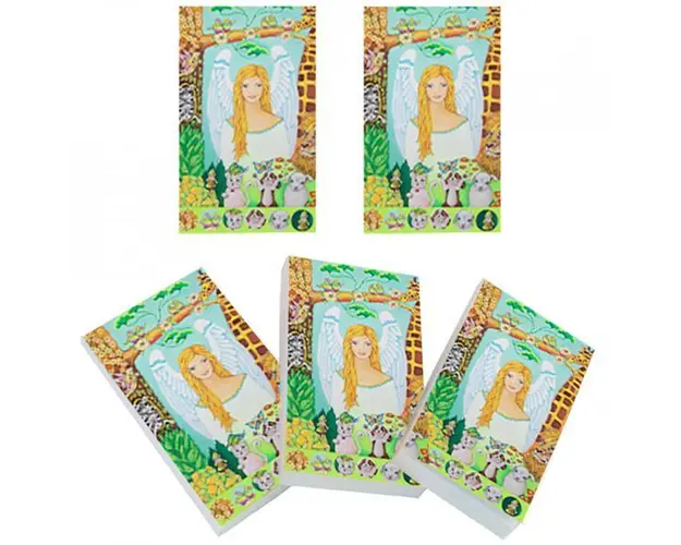 Set 5 carnetele de buzunar Arhanghelul Ariel, 5 x 8 cm, 100 foi veline