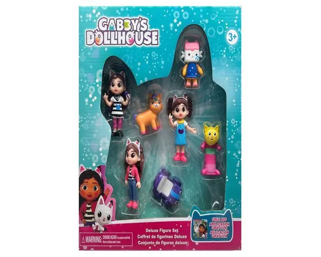 Set 7 figurine Gabby&#039;s Dollhouse, Multicolor