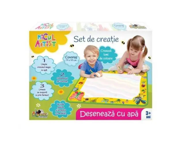 Set creativ, Covoras magic desen cu apa, 7Toys