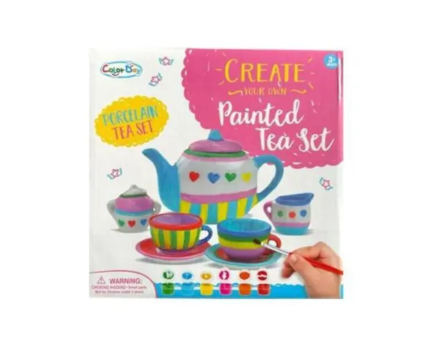 Set creativ pentru pictat, cescute ceai 14 piese, 7Toys