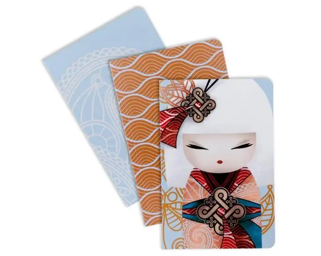 Set de 3 carnetele colectia Kimmidoll NAMIKA