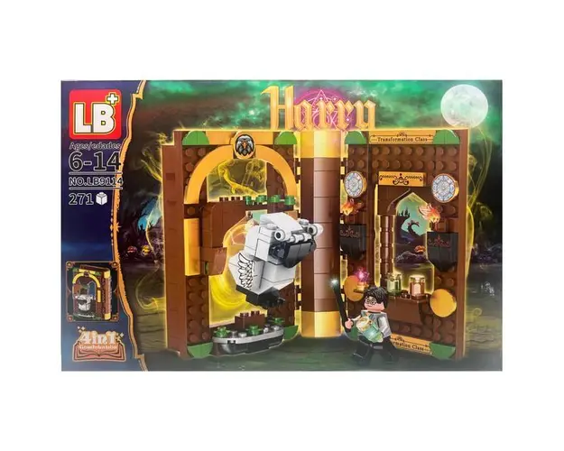 Set de constructie Harry Potter Magic Books, Bufnita Hedwig, 271 piese tip lego