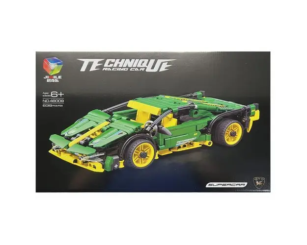 Set de constructie Technique Masina de curse, Supercar 639 piese tip lego
