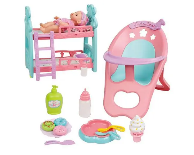 Set de joaca cu papusa,2 in 1 Tutu Love/8295