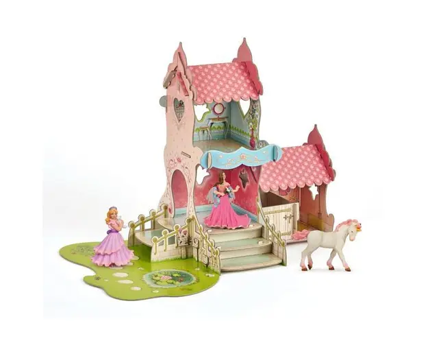Set Figurine Papo-Castel+3 figurine