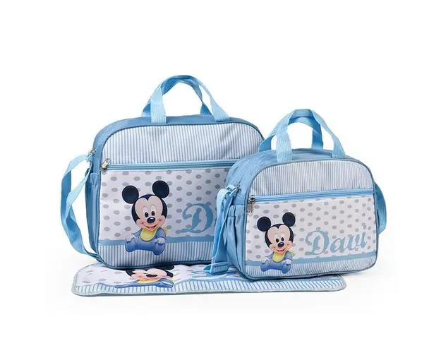 Set genti pentru mamici Davi-bleu