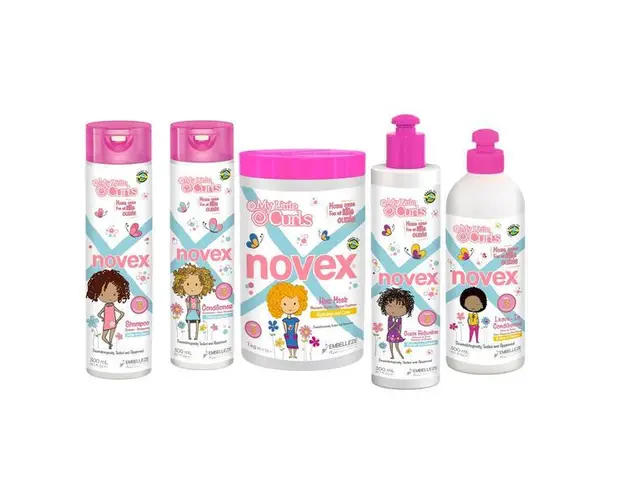 Set Ingrijire par cret Copii ( sampon300 ml+balsam 300 ml+balsam fara clatire 300 ml+activator bucle 300 ml+masca 1 kg