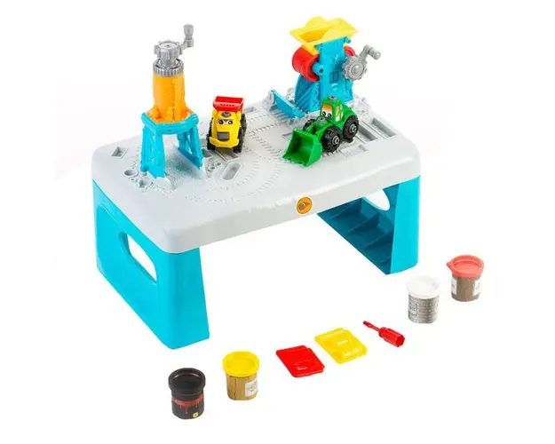 Set masuta plastilina si accesorii Digging Works