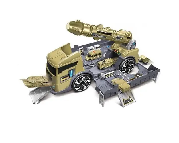 Set militar de jucarie si accesorii incluse