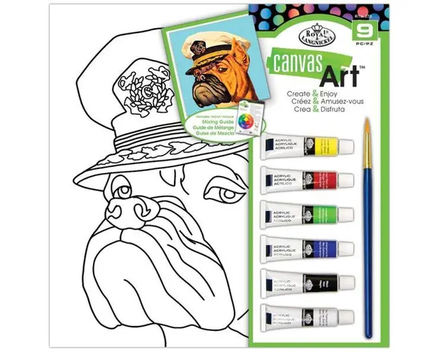 Set pictura pe panza Capitan Bulldog