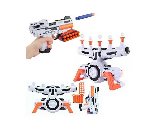 Set pistol si tinta cu aer Space Wars cu sunete si lumini 2127