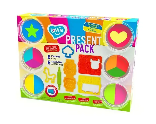 Set plastilina lovin - Present pack