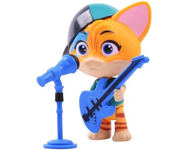 Smoby figurina cu chitara din seria 44 Cats pentru copii cu varsta de 3 ani si peste