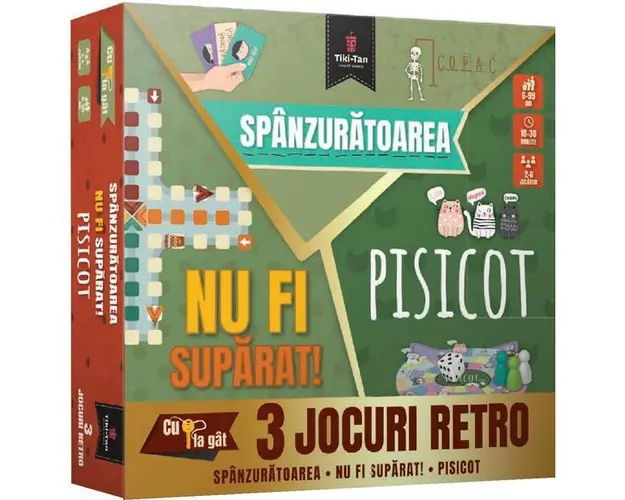 Spanzuratoarea / nu fi suparat! / pisicot 6 ani+