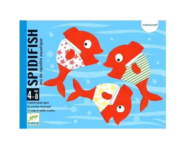 Spidifish - joc acvatic de rapiditate djeco 4 ani +
