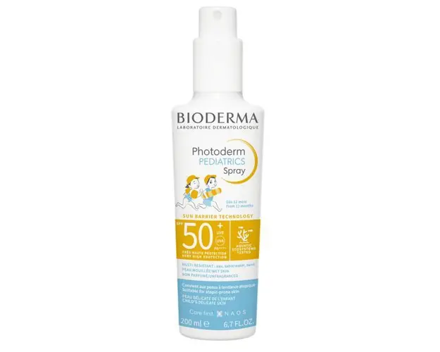 Spray protectie solara pentru copii Photoderm Pediatrics, SPF 50+, Bioderma, 200 ml