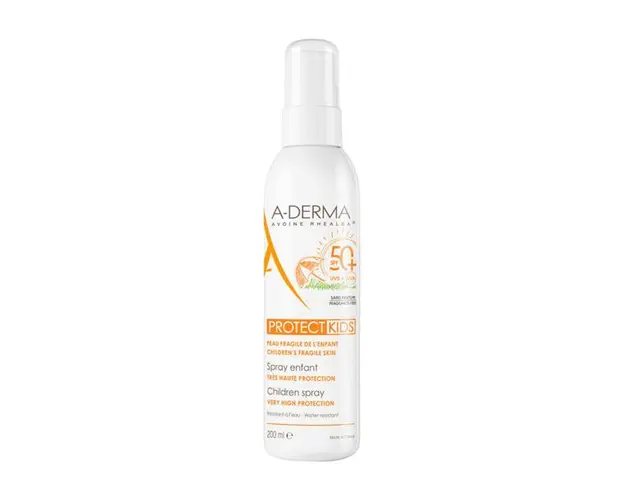 Spray protectie solara pentru copii SPF 50+ A-Derma Protect, A-Derma, 200 ml