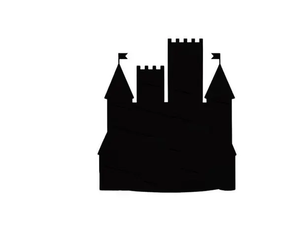 Tabla Scolara sub Forma de Autocolant pentru Scris cu Creta, Castel, Neagra, 120 x 100 cm