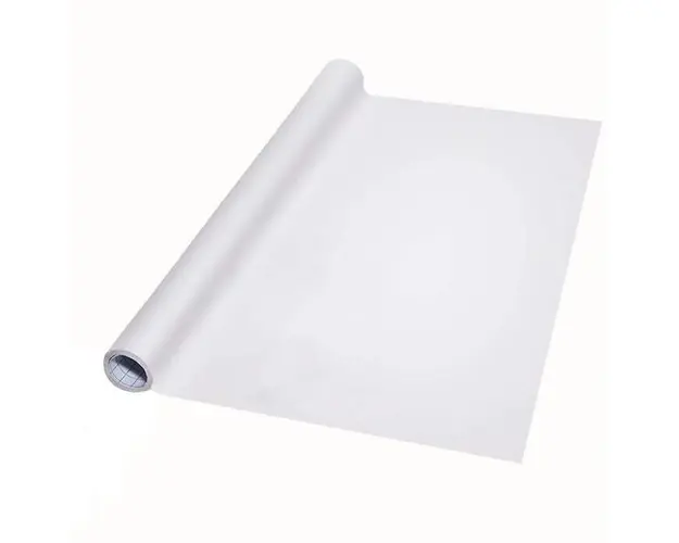 Tabla Scolara sub Forma de Autocolant pentru Scris cu Markerul, Alba, 100 x 60 cm