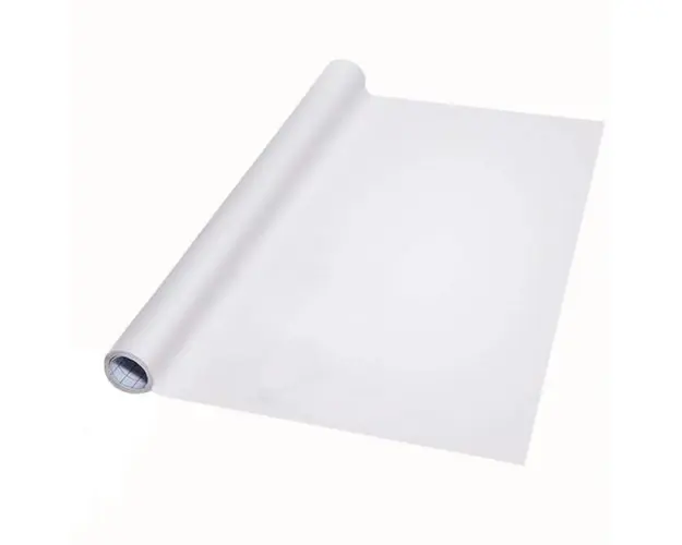 Tabla Scolara sub Forma de Autocolant pentru Scris cu Markerul, Alba, 200 x 120 cm