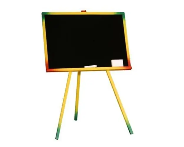 Tablita de lemn, neagra, 95 cm, 7Toys