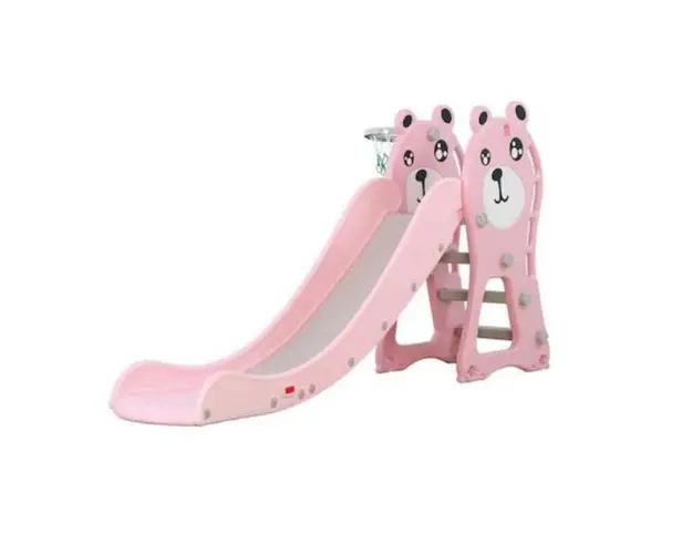 Tobogan cu cos de baschet Pooh Slide Pink, 3 ani +